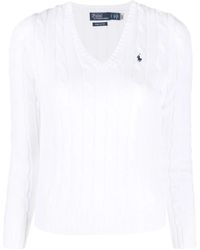 Polo Ralph Lauren - Kimberly Polo Pony ケーブルニットセーター - Lyst