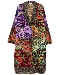 Pierre Louis Mascia - Mantel Im Patchwork-Look - Lyst