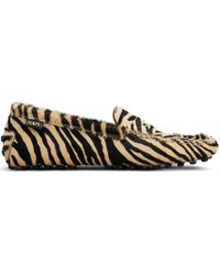 Tod's - Gommino Driving Shoes In Pony-skin Effect Leather - Lyst
