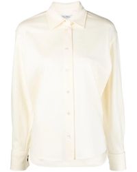 Max Mara - Virgin-Wool Long-Sleeve Shirt - Lyst