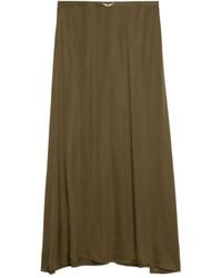 Zadig & Voltaire - Jimeno Satin Maxi Skirt - Lyst