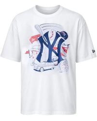 KTZ - X New York Yankees T-Shirt À Imprimé Graphique - Lyst