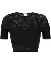 Wolford - Cropped-Top mit Logo - Lyst
