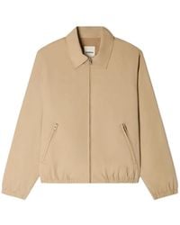 Sandro - Zip-Up Cotton Jacket - Lyst