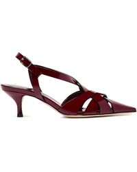 SCAROSSO - Pointed Slingback Pumps - Lyst