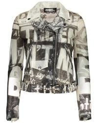Jeremy Scott - Graphic-Print Transparent Jacket - Lyst