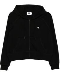 Izzue - Distressed Cotton Hoodie - Lyst