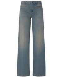 Liu Jo - Flare Jeans With Welt Pockets - Lyst