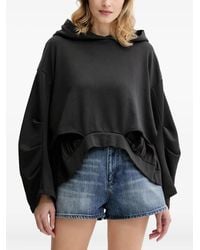 Pinko - Hooded Cut-out Top - Lyst