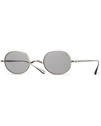 Eyevan 7285 - 901E Round-Frame Sunglasses - Lyst