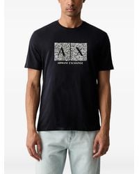 ARMANI EXCHANGE - T-Shirt À Logo Imprimé - Lyst