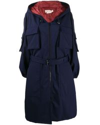 Marni Parka con zip - Blu