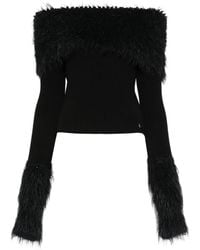 Jean Paul Gaultier - Shearling Sweater - Lyst