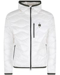 Blauer - Jack Met Capuchon En Rits - Lyst