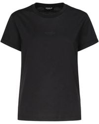 Dondup - Logo-Embroidered Crew-Neck T-Shirt - Lyst