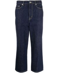 KENZO - Cropped Jeans - Lyst