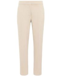 Max Mara - Pressed-Crease Cropped Trousers - Lyst