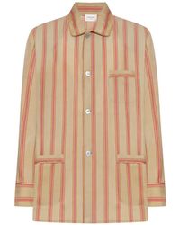 Saint Laurent - Striped Pyjama Top - Lyst