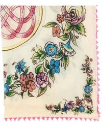 Faliero Sarti - Sciarpa Marcella A Fiori - Lyst