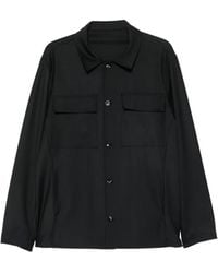 Eraldo - Button-Fastening Chest-Pocket Jacket - Lyst