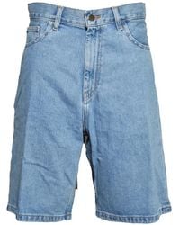 Carhartt - Short En Jean Brandon À Patch Logo - Lyst