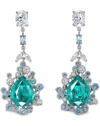 Anabela Chan - 14K And Rhodium Vermeil Spectra Multi-Stone Earrings - Lyst
