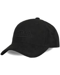 Von Dutch - Casquette En Daim À Logo Brodé - Lyst