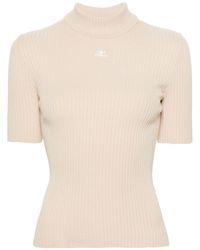 Courreges - Top a coste Reedition - Lyst