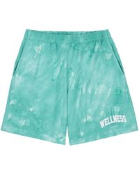 Sporty & Rich - Wellness Tie-Dye Shorts - Lyst