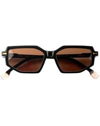 Kyme - Dalia Geometric-Frame Sunglasses - Lyst