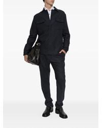 Eleventy - Flap-Pocket Wool-Blend Trousers And Shirt Jacket Set - Lyst