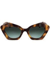 KARL LAGERFELD - Logo-Print Sunglasses - Lyst