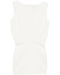 KHAITE - Sleeveless Mini Dress - Lyst