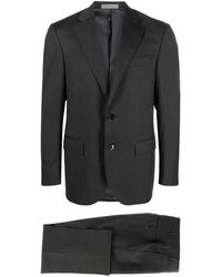 Corneliani - Single-Breasted Virgin-Wool Suit - Lyst