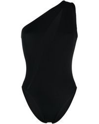 Versace - One-shoulder Lycra One Piece Swimsuit - Lyst