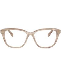 Brunello Cucinelli - Brille Mit Eckigem Gestell - Lyst
