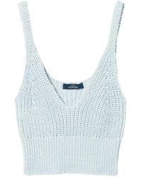 Twinset - クロップド ニットトップ - Lyst