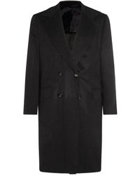 Kiton - Kasjmier Jas Met Dubbele Rij Knopen - Lyst