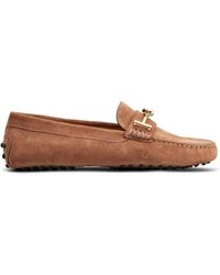 Tod's - Gommini Leather Loafers - Lyst