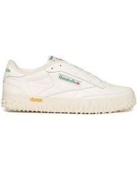 Reebok - Club C Vibram Leather Sneakers - Lyst