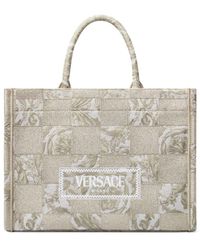 Versace - Athena Handtasche mit Barocco-Jacquardmuster - Lyst