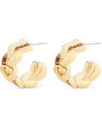 COACH - Pendientes con apliques de cristal - Lyst
