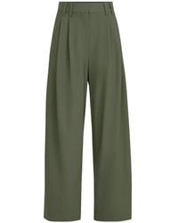 Brunello Cucinelli - Tropical Luxury Wool Tailored Trousers With Monili - Lyst