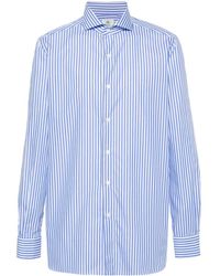 Luigi Borrelli Napoli - Striped Cotton Shirt - Lyst
