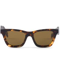 Prada - Logo Square-Frame Sunglasses - Lyst
