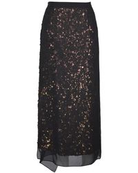 Michael Kors - Maxi-Rok Met Pailletten - Lyst