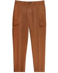 Slowear - Cargo-Pocket Cotton Trousers - Lyst