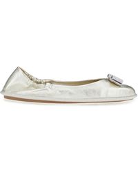 Ferragamo - Nomadic Stories Ballet Flats - Lyst