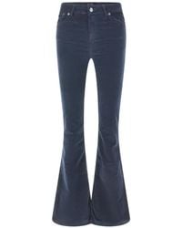 Lois - Corduroy Flared Trousers - Lyst