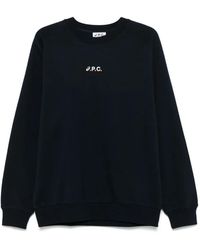 A.P.C. - X Asics Lake Sweatshirt - Lyst